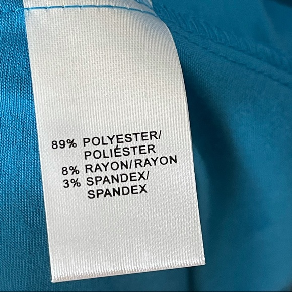 Nina Leonard Maxi Aqua Size XL NWT - Picture 6 of 12